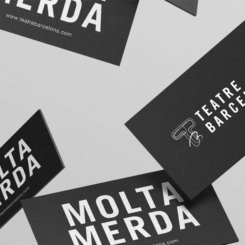 teatre barcelona branding